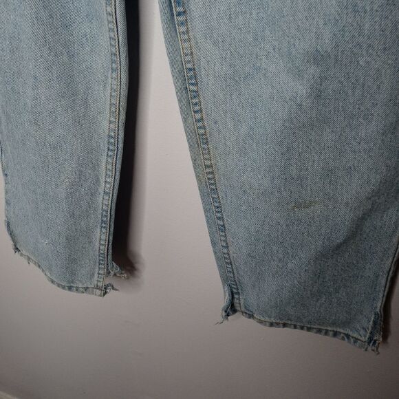 Vintage Levi's orange tab blue jeans size 32 - Picture 3 of 10